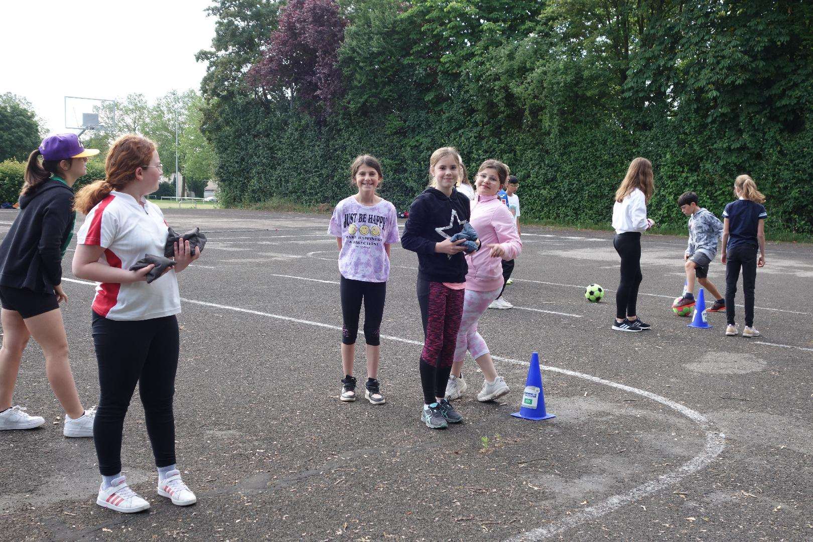 Foto an der Cornhole